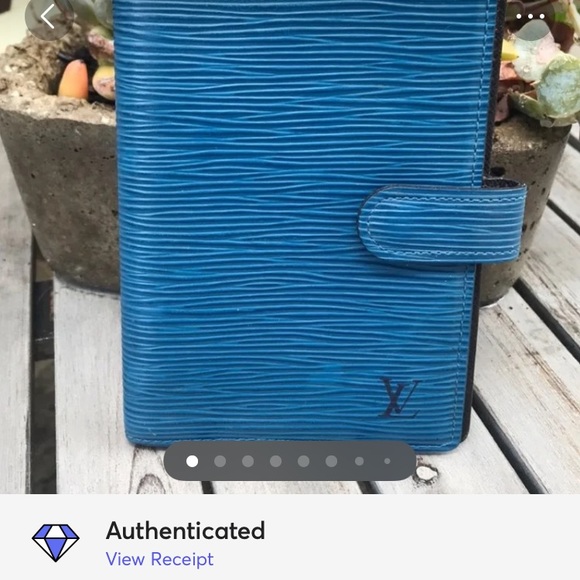 💗SOLD💗Louis Vuitton Toledo blue epi agenda pm - Picture 2 of 16